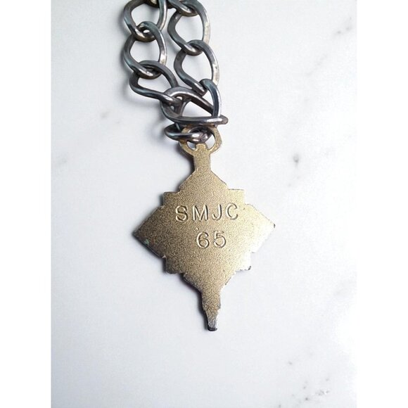 Vintage 1950s–1970s Charm Bracelet – Danecraft 12kt GF, Sterling Tennis Racket, - Picture 11 of 12